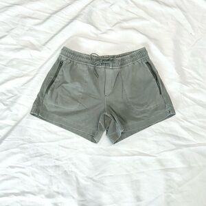 Athleta Green Tie Waist Shorts